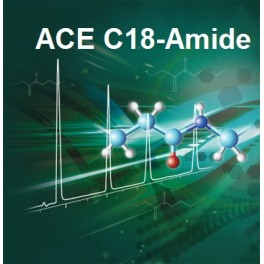 Colonne HPLC/UHPLC ACE C18-AMIDE de 10µm en 100 x 4,6mm