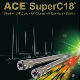 Colonne HPLC ACE Excel SuperC18 de 3µm en 100 x 4,6mm (90Å)