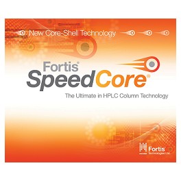 Colonne HPLC Fortis SpeedCore C18 pour connecteurs Waters en 2,6µm de 75 x 4,0mm